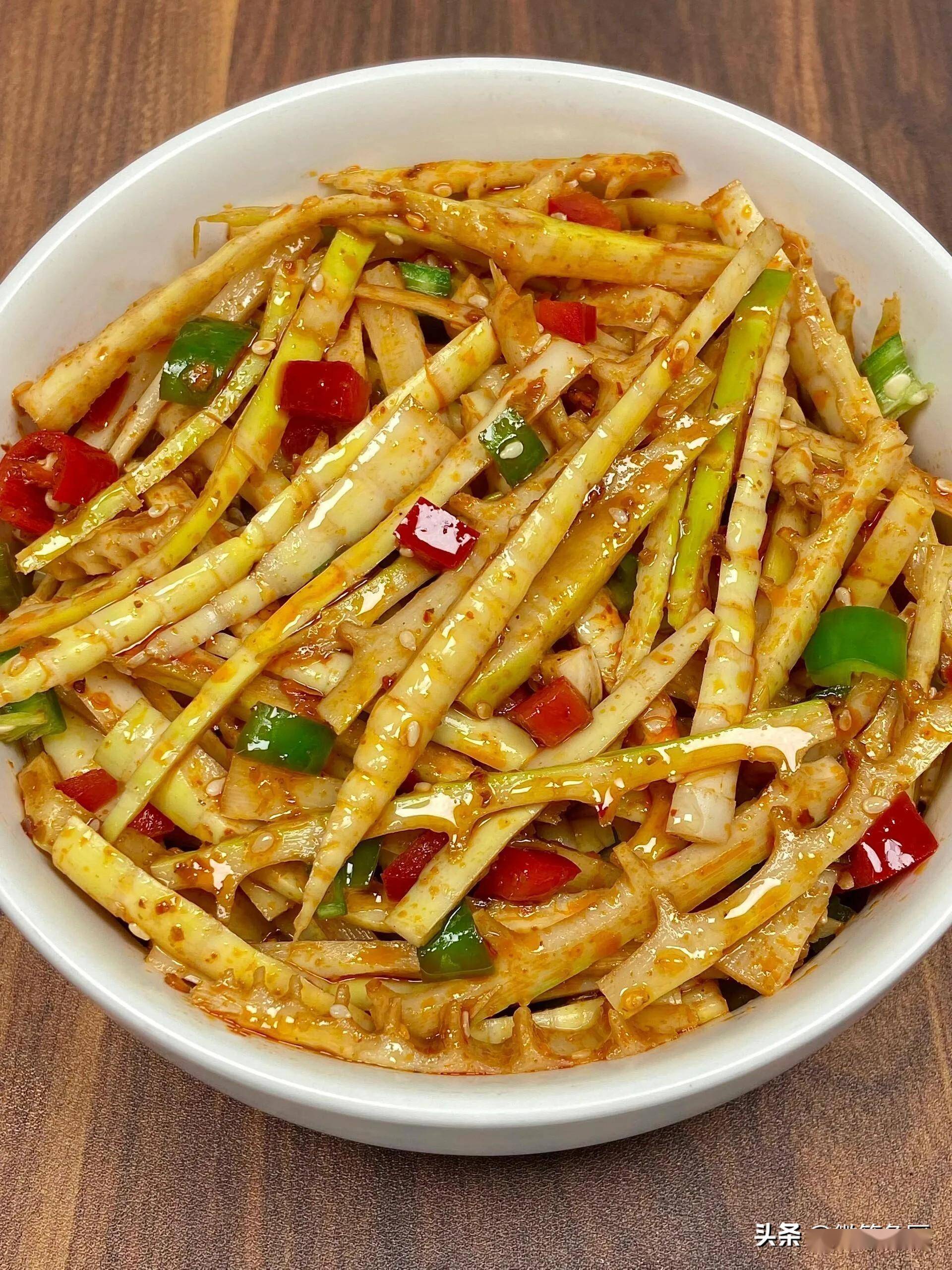 5,凉拌小笋丝!4,蒜蓉西兰花!3,山药南瓜汤!2,素炒油菜苔!