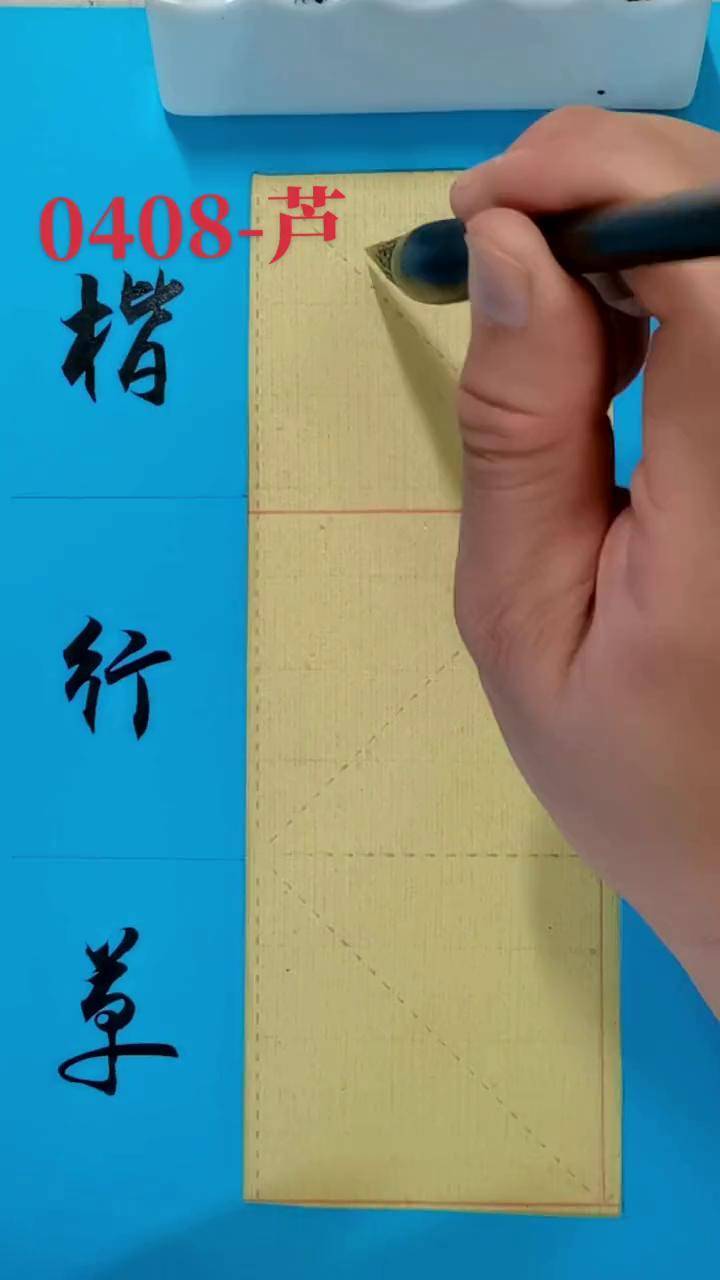 0408-芦书法 简体字 行草书