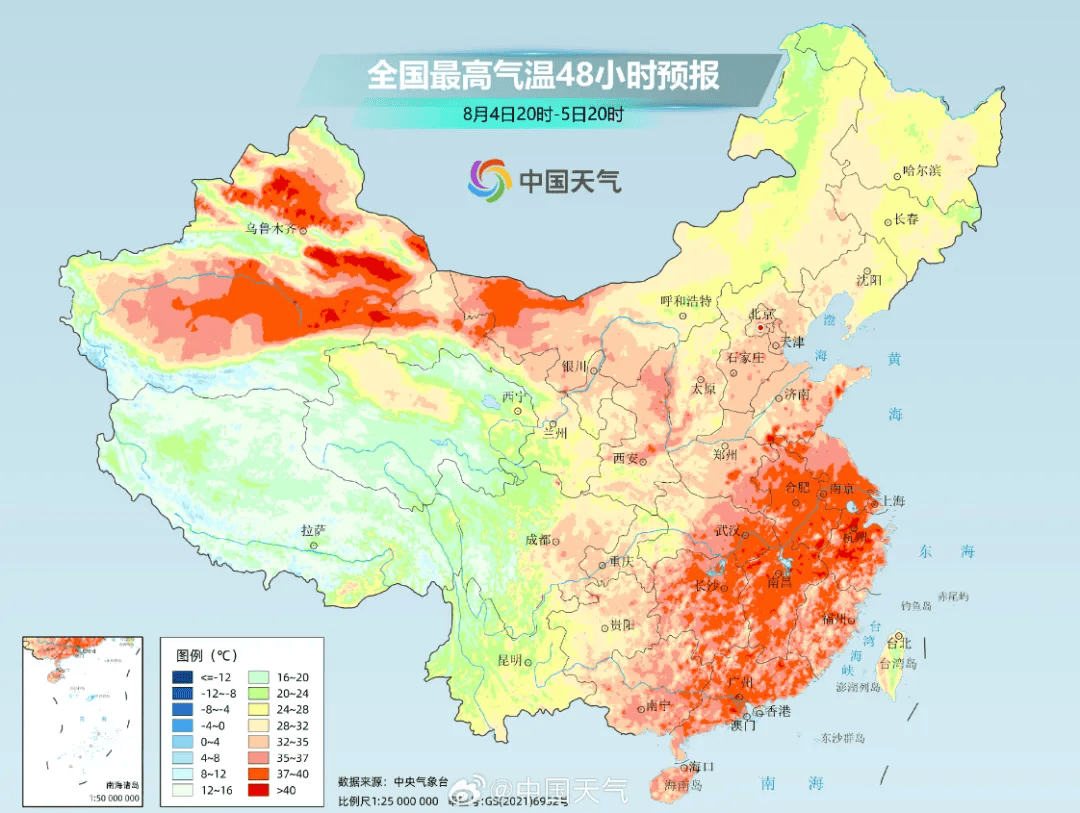 全国热哭预警地图图片