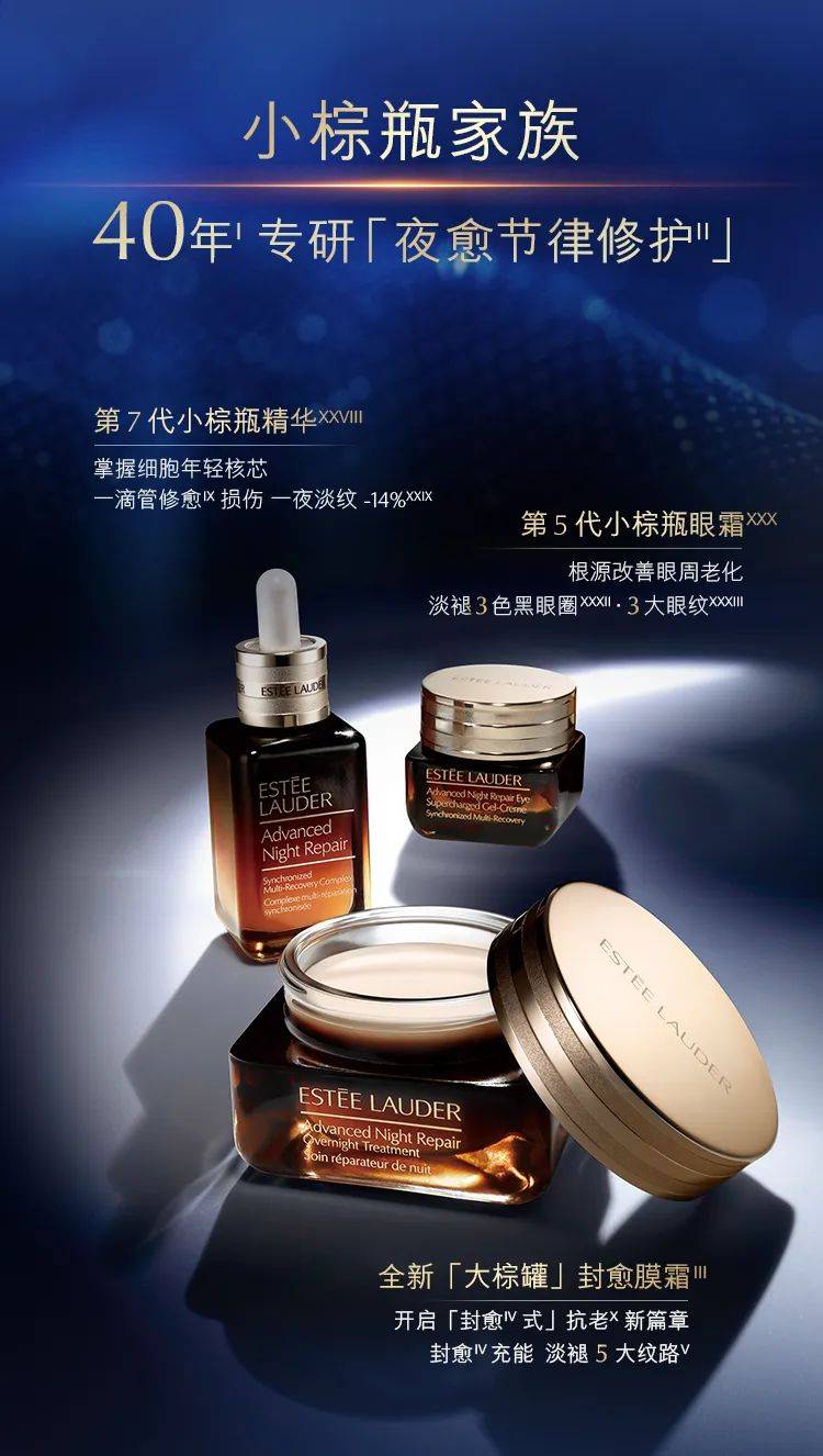 雅诗兰黛 | 全新大棕罐封愈膜霜 开启抗老新篇章