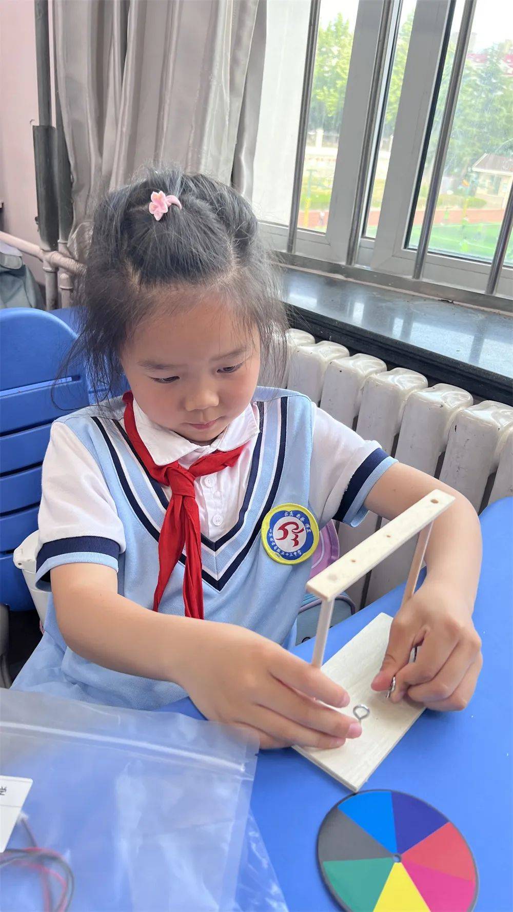 "劳动美"——53中劳动小达人二年级3班高雅鹤事迹介绍_科学_声音_风能