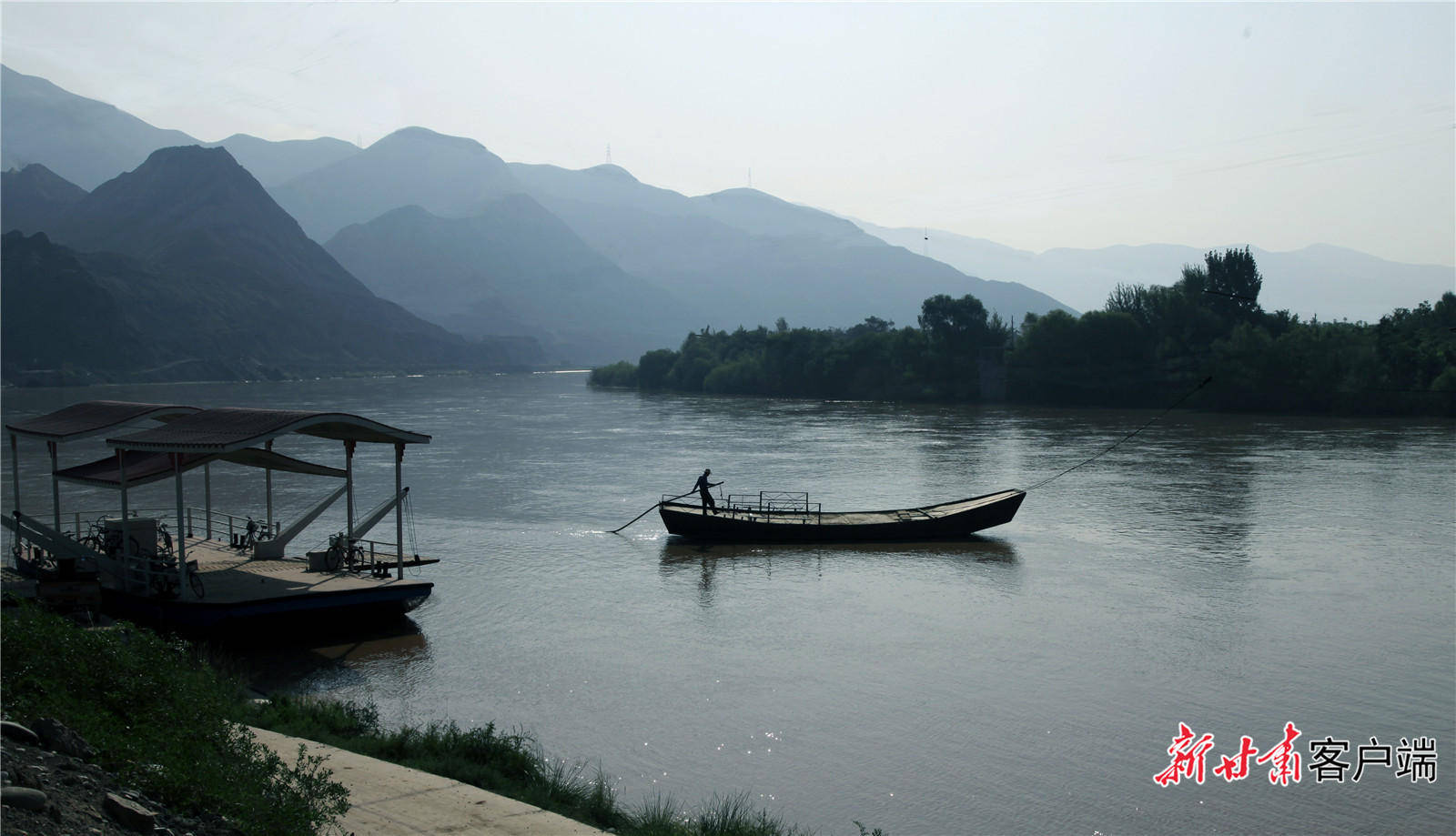 黄河渡口景区图片图片