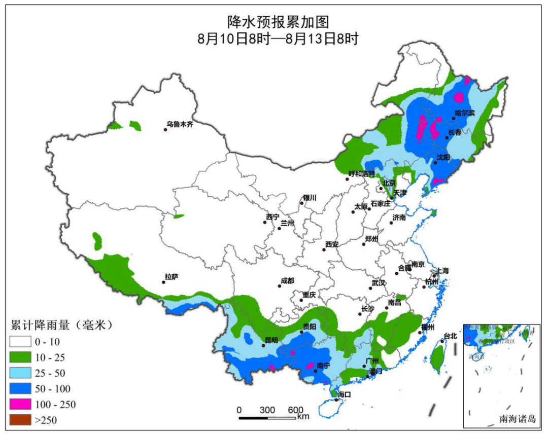 多地有大到暴雨,局地有大暴雨!注意防范洪涝灾害_内蒙古_预警_气象