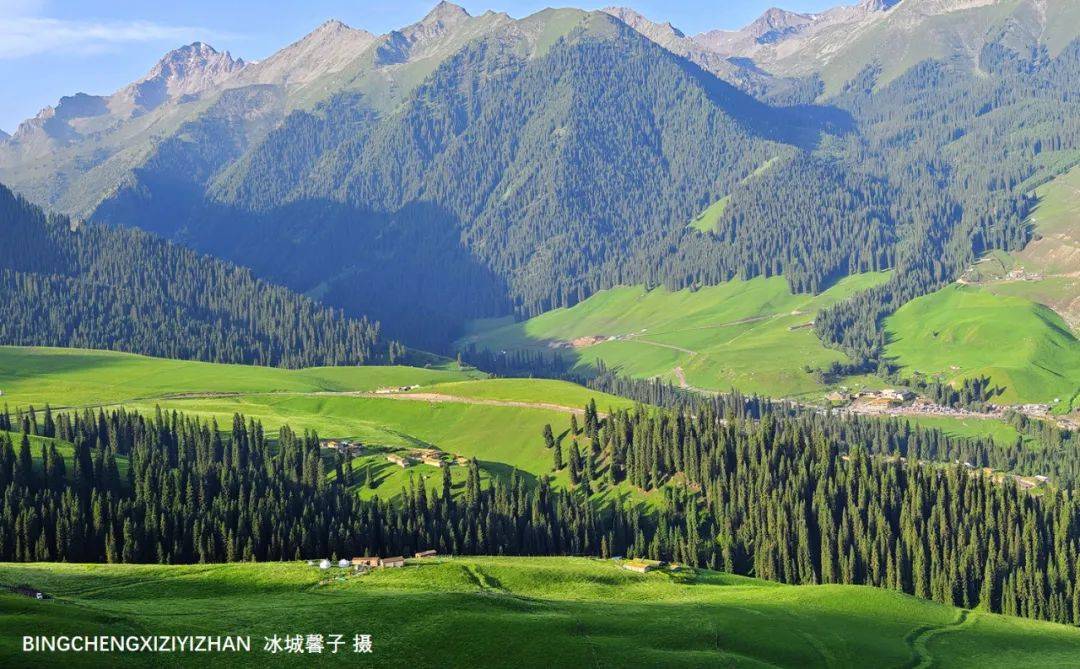 【新疆行】住在琼库什台,天山深处的古村秘境_台村_乌孙_村庄