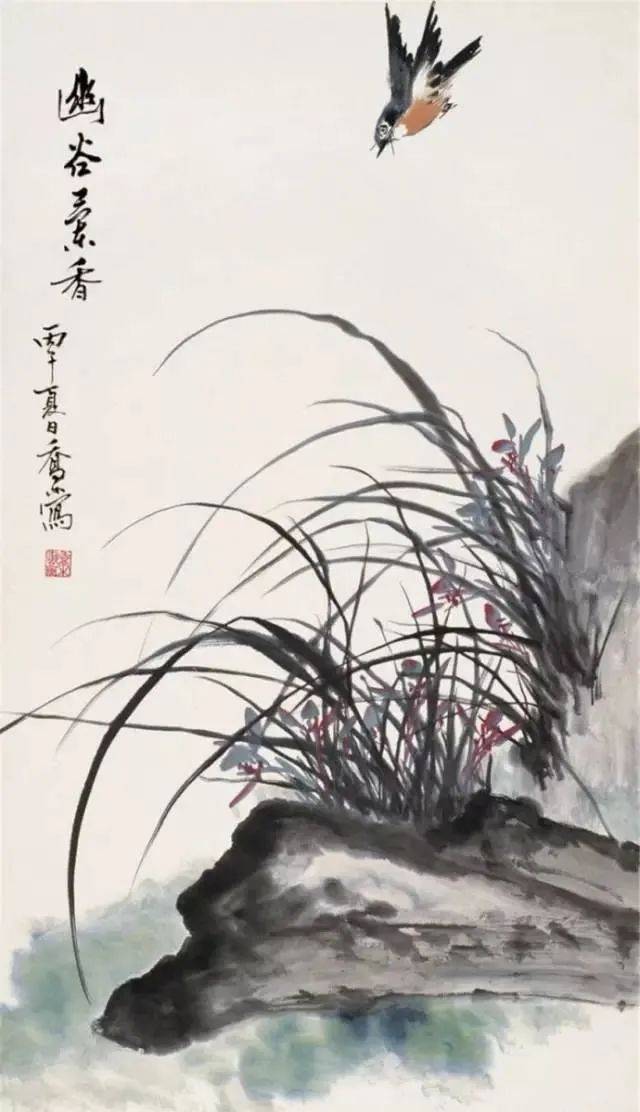 国画中的梅兰竹菊,惊艳!