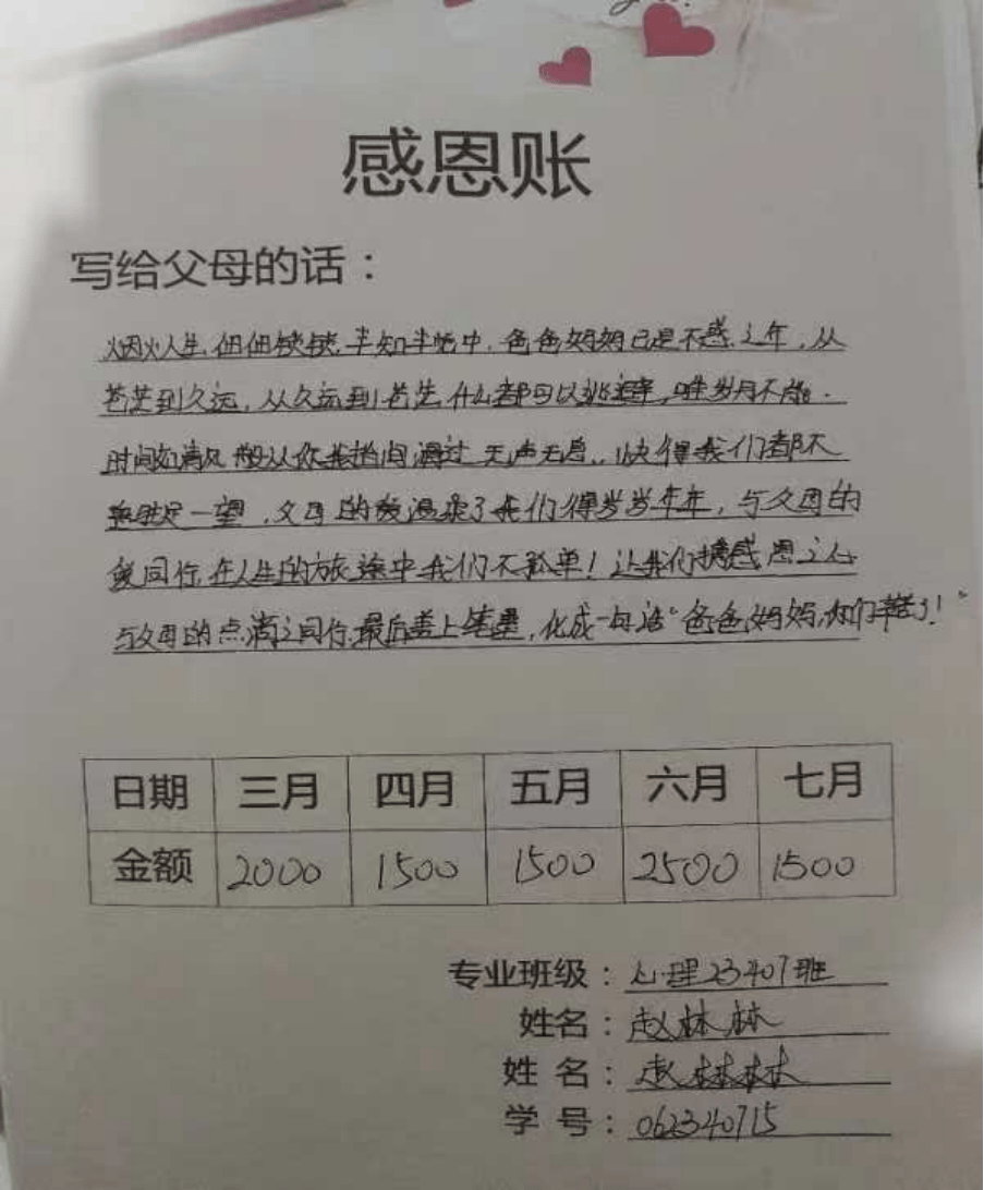 【4 x】|感恩账单展示第二期