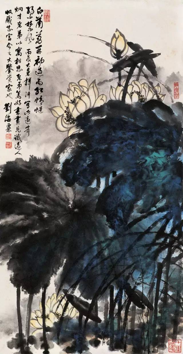18位国画大师名作欣赏_黄宾虹_绘画_艺术