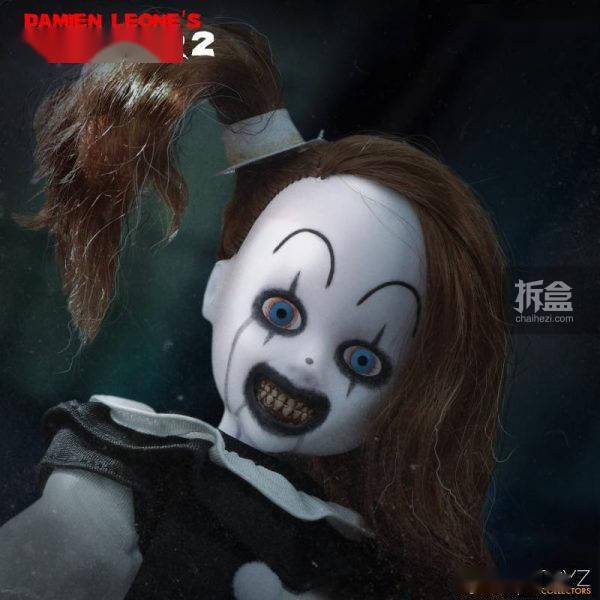 mezco toyz 活死人娃娃 断魂小丑2 苍白小丑女孩 可动人偶