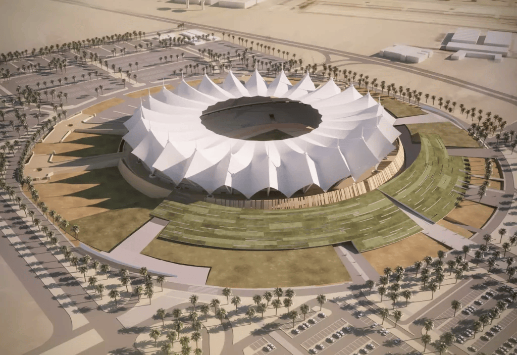 2034 年世界杯 15 座体育场馆