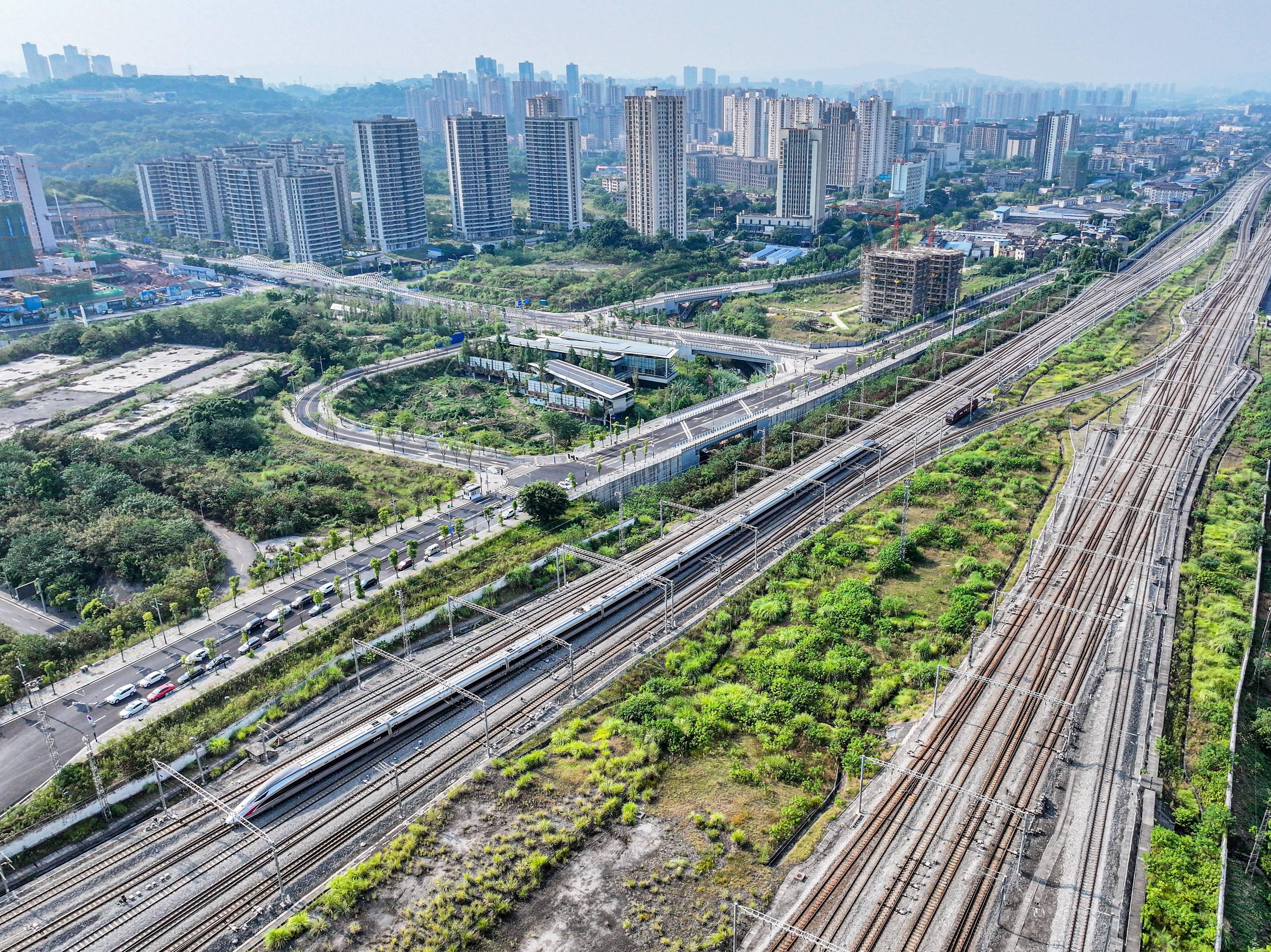 渝昆高铁嵩明段线路图图片