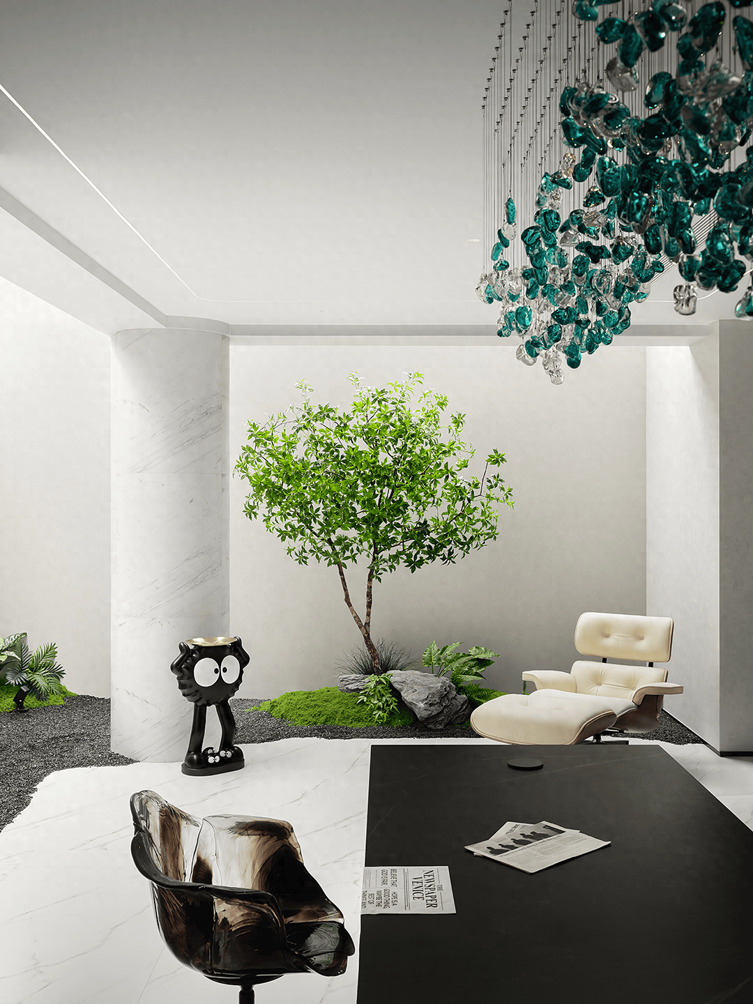 建E首发 | 李文杰：600m²自然别墅，繁忙都市的一隅浮翠！_of_city_and