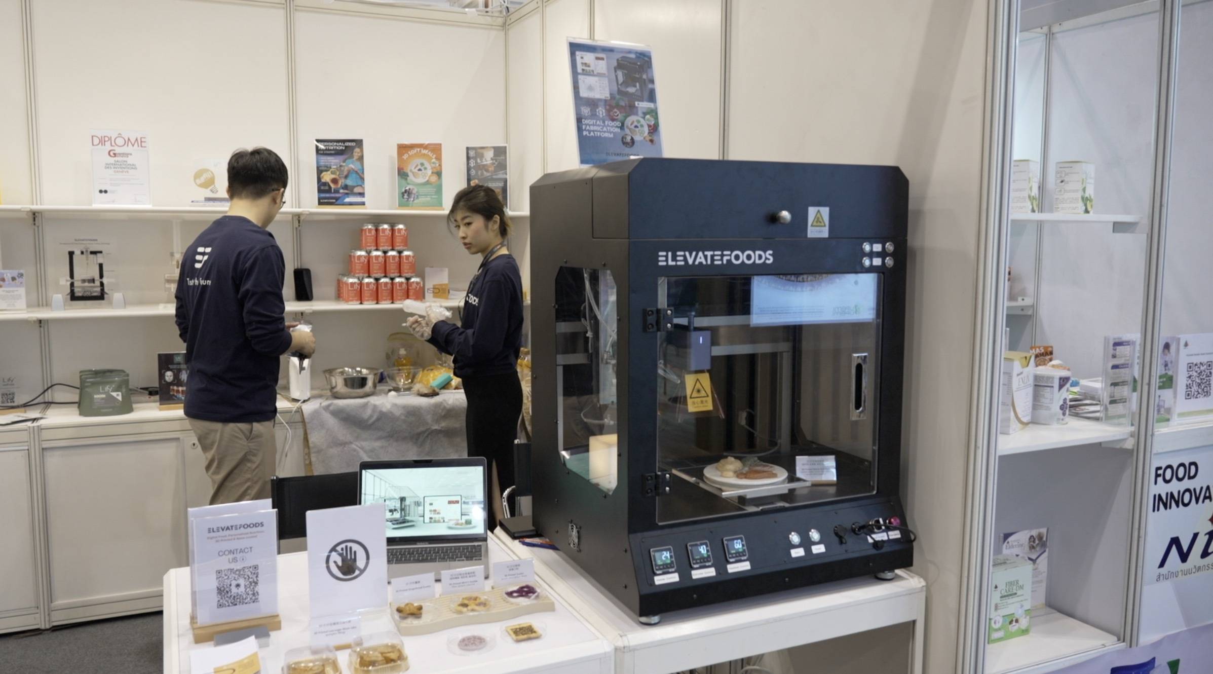 用科技定制美食,港科大学子研发食品3d打印机
