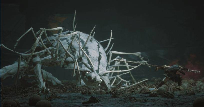 在战斗中会利用这些脚部发动迅猛的近战攻击,并能释放