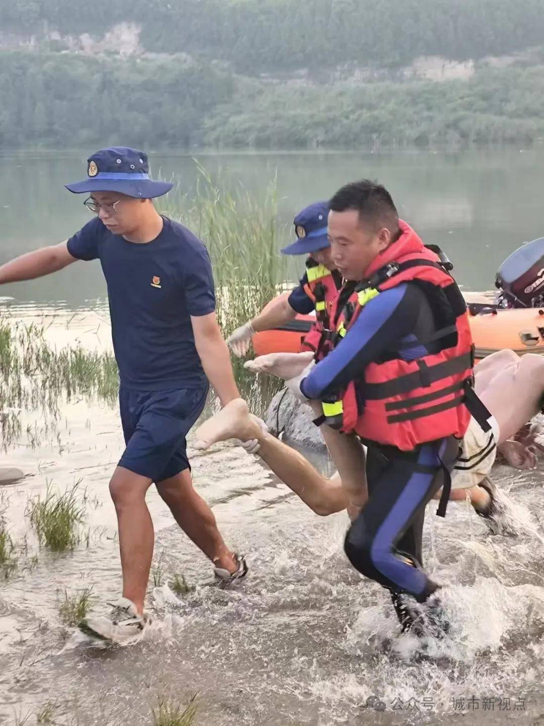 痛心!南部一少年在嘉陵江不幸溺水