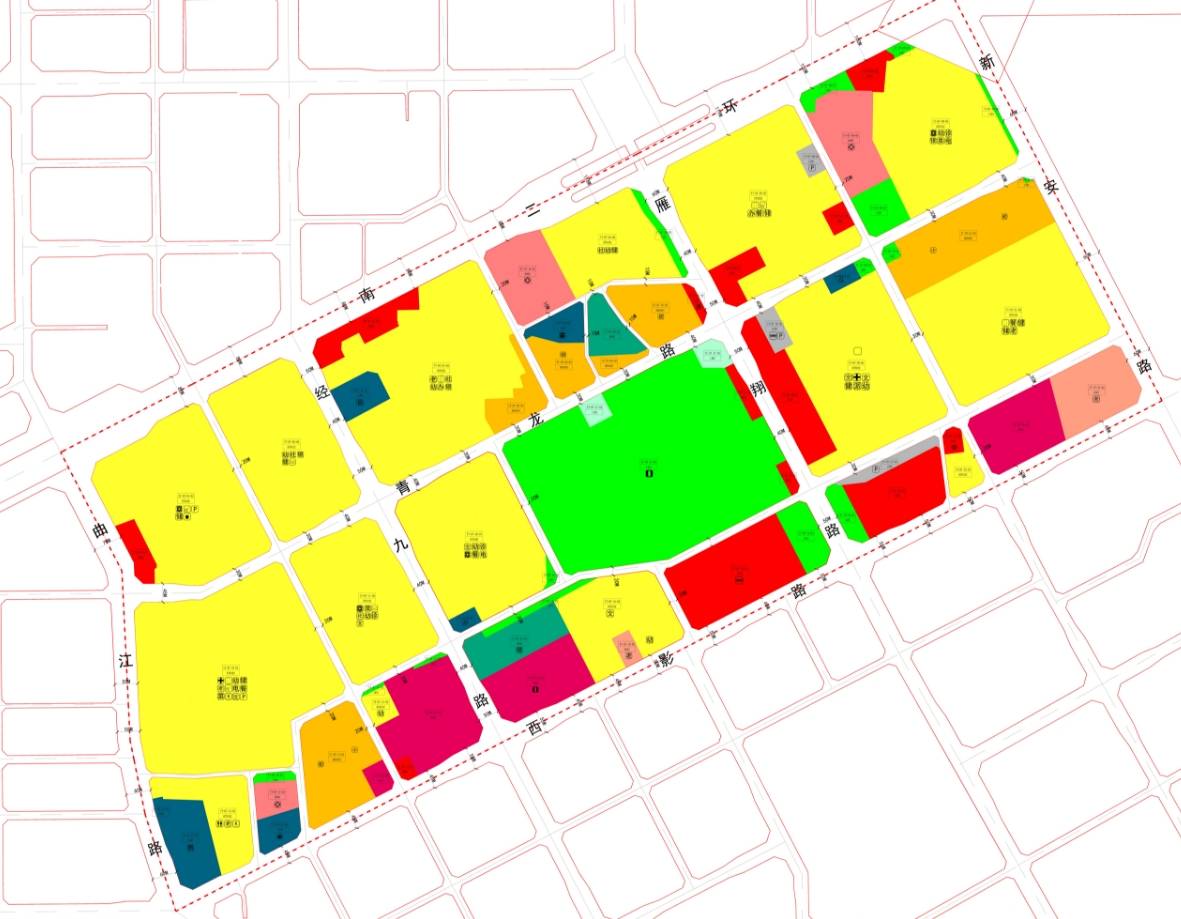 去年十月,西安市雁塔区青龙寺片区国土空间详细规划发布