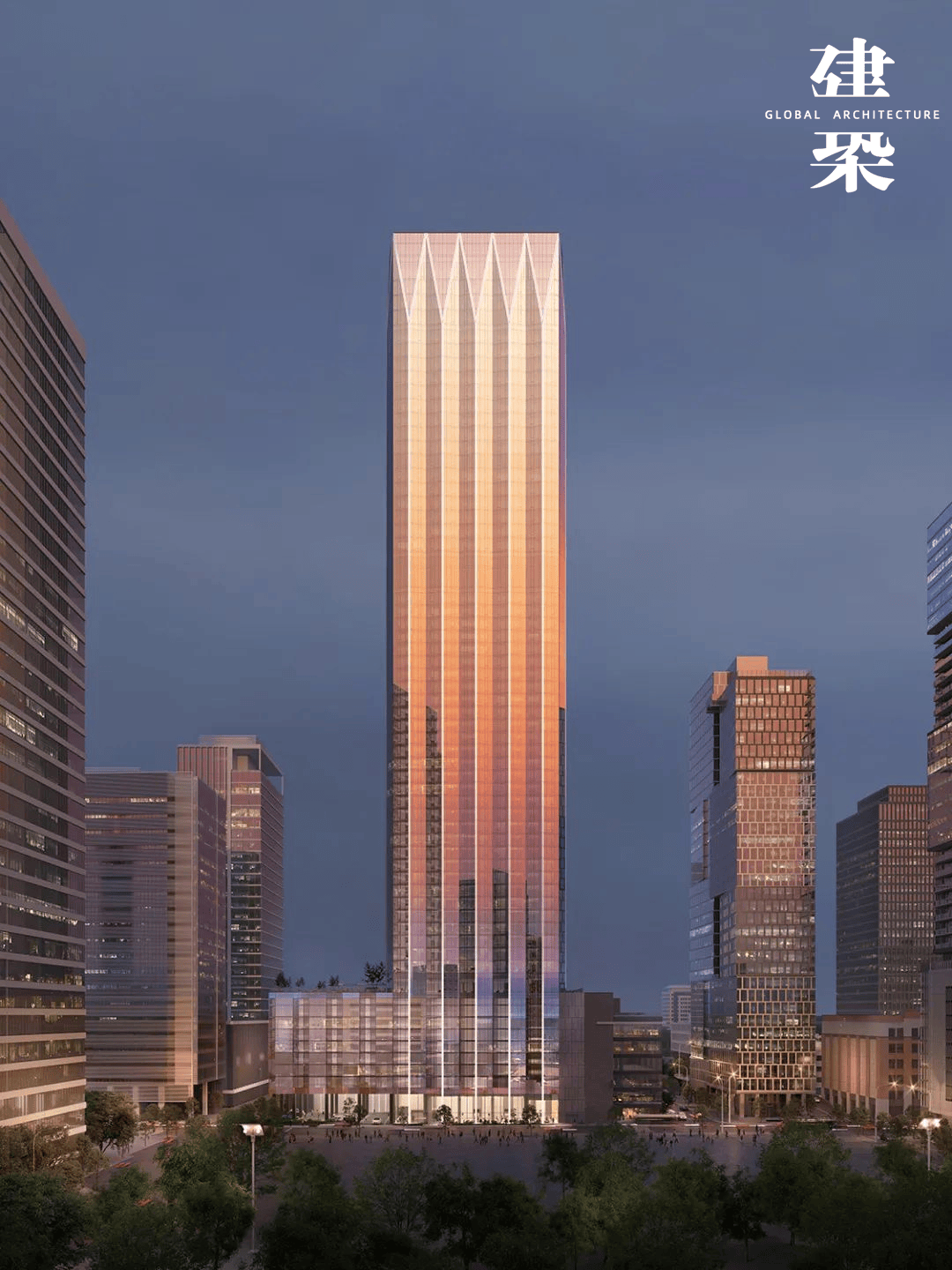 美国纳什维尔第一高楼！GP公布最新效果图_搜狐网