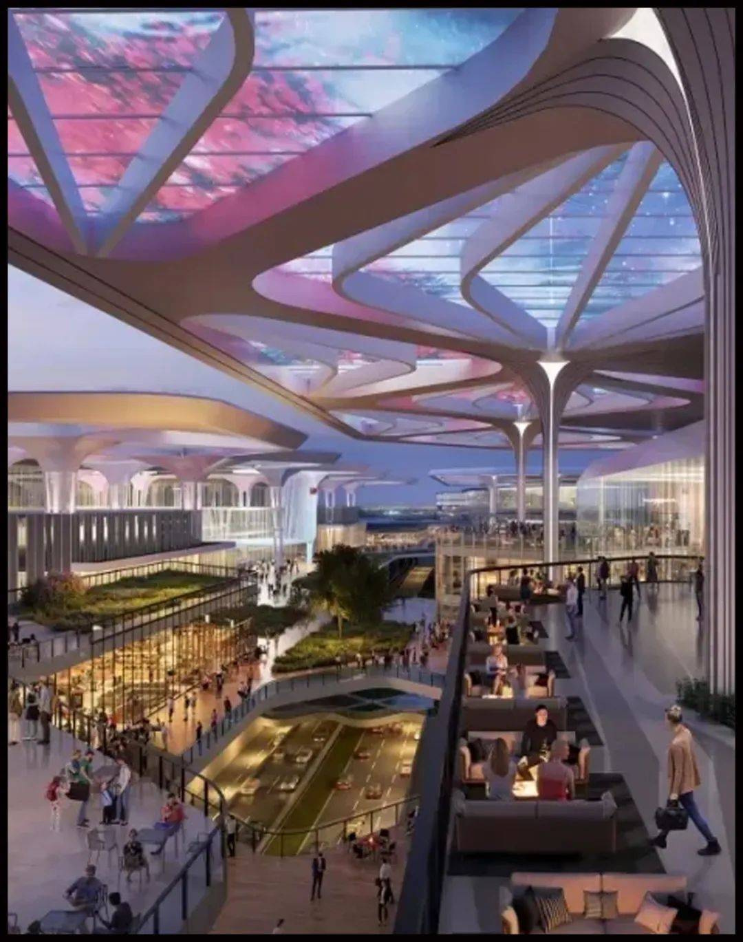 世界级东方枢纽,设计方案效果图曝光_城市_项目中心_空间