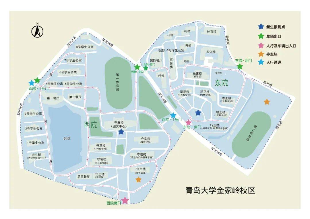 青岛滨海学院地图高清图片