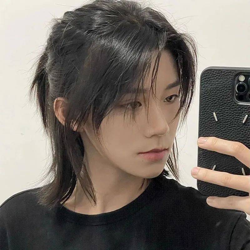 超帅鲻鱼狼尾发,型男必剪发型!_男生_头发_短发