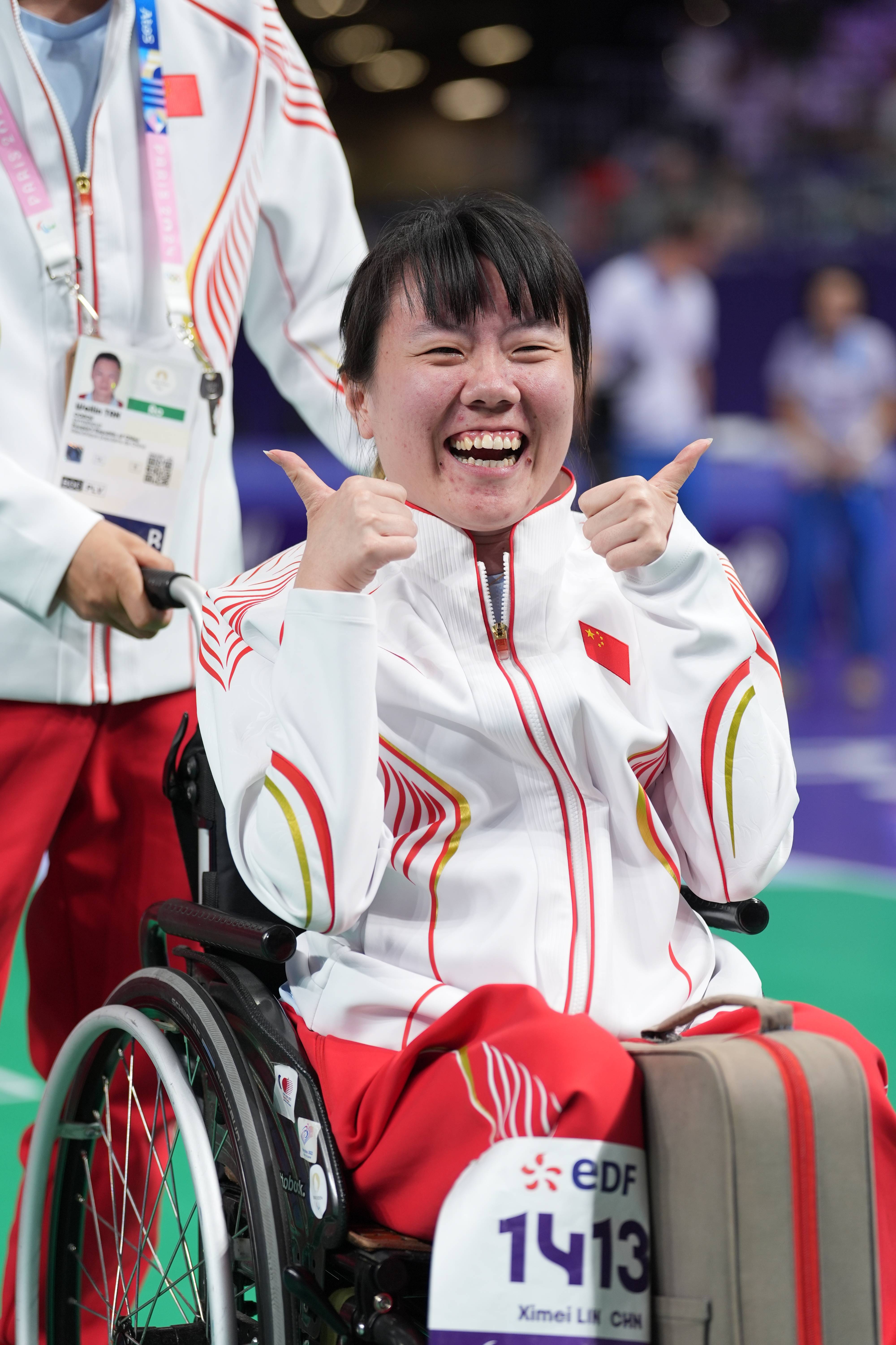 中国硬地滚球残奥历史首金!这个创造纪录的姑娘来自广东潮汕