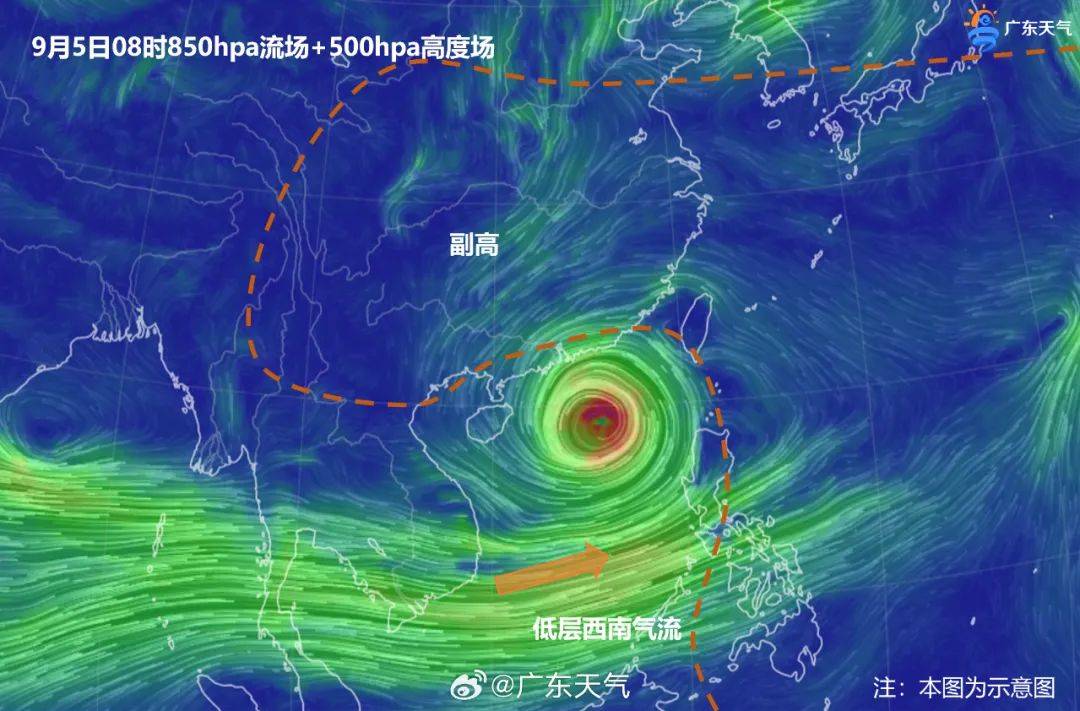 台风摩羯登陆前将快速加强 增城双预警生效中