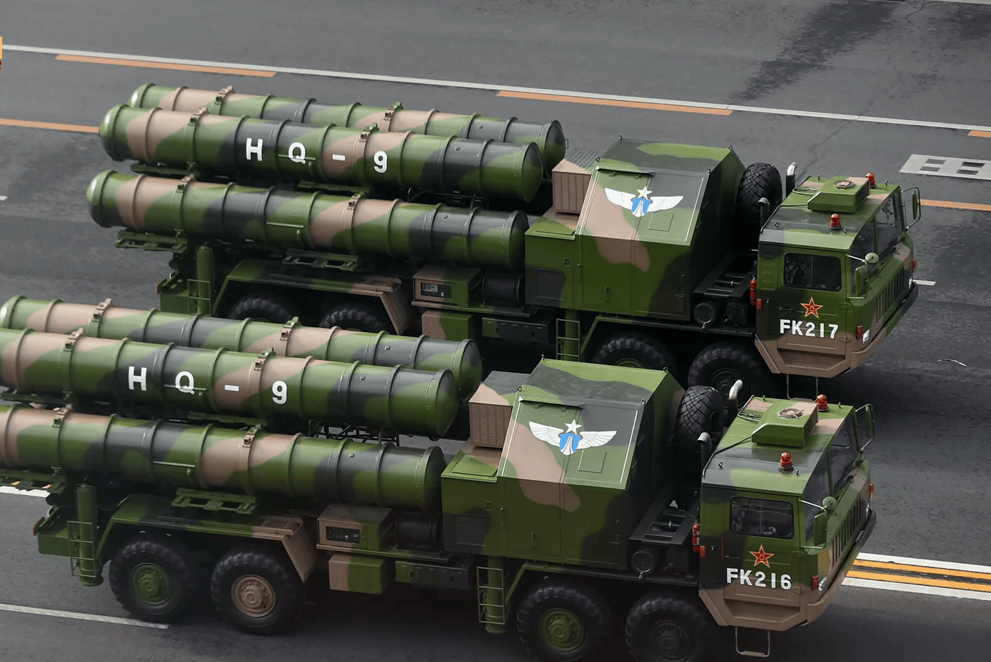 我军hq-9b防空导弹,融合美俄技术优势,将具备一坑四弹能力