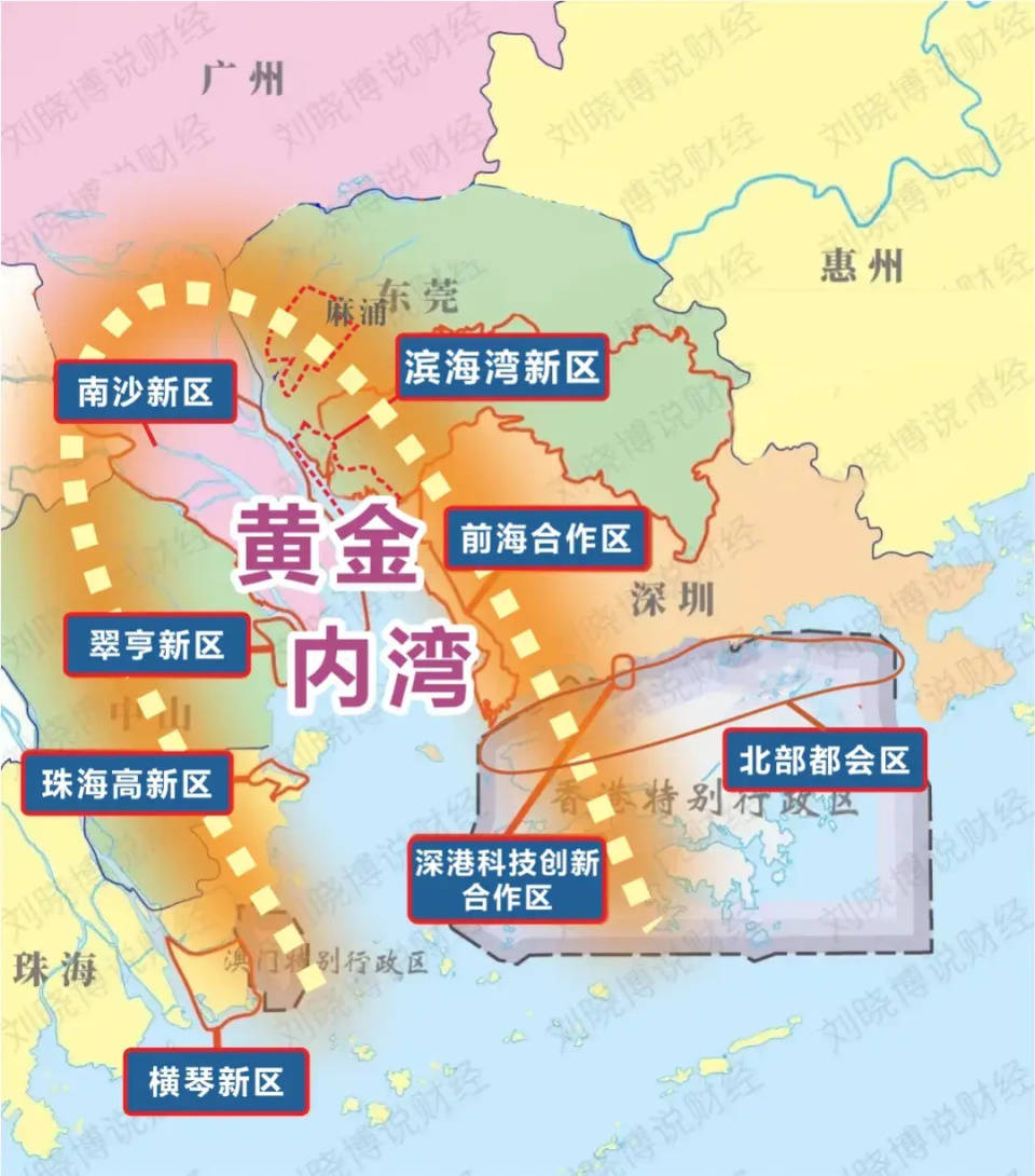 大湾区地图全图图片