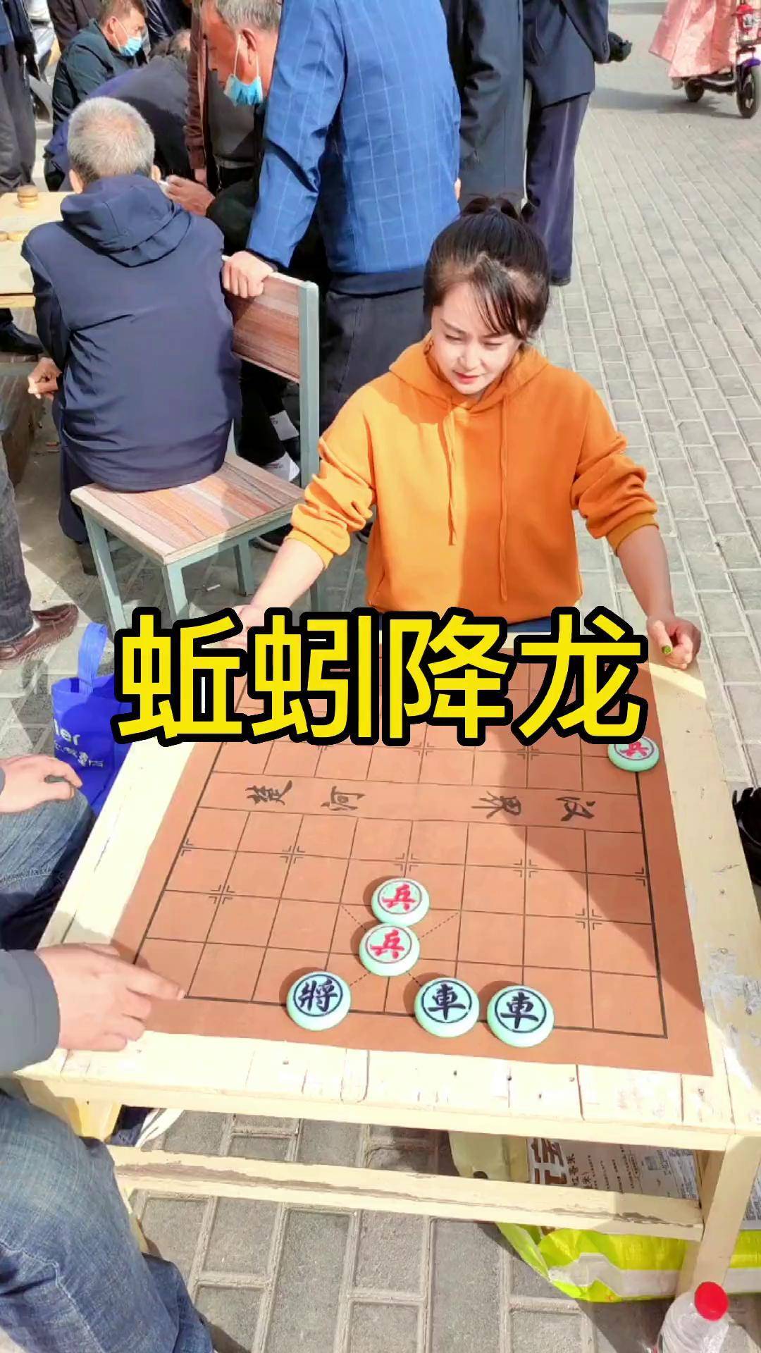 象棋蚯蚓降龙图片