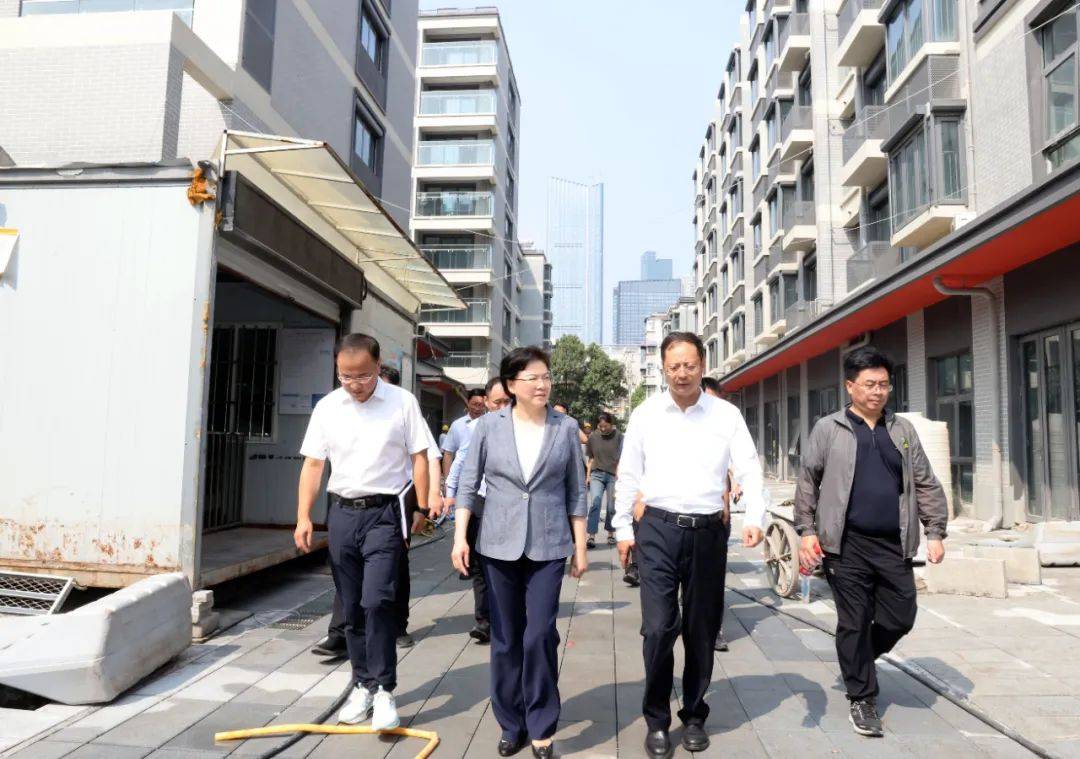 韩立明专题调研城市更新重点项目