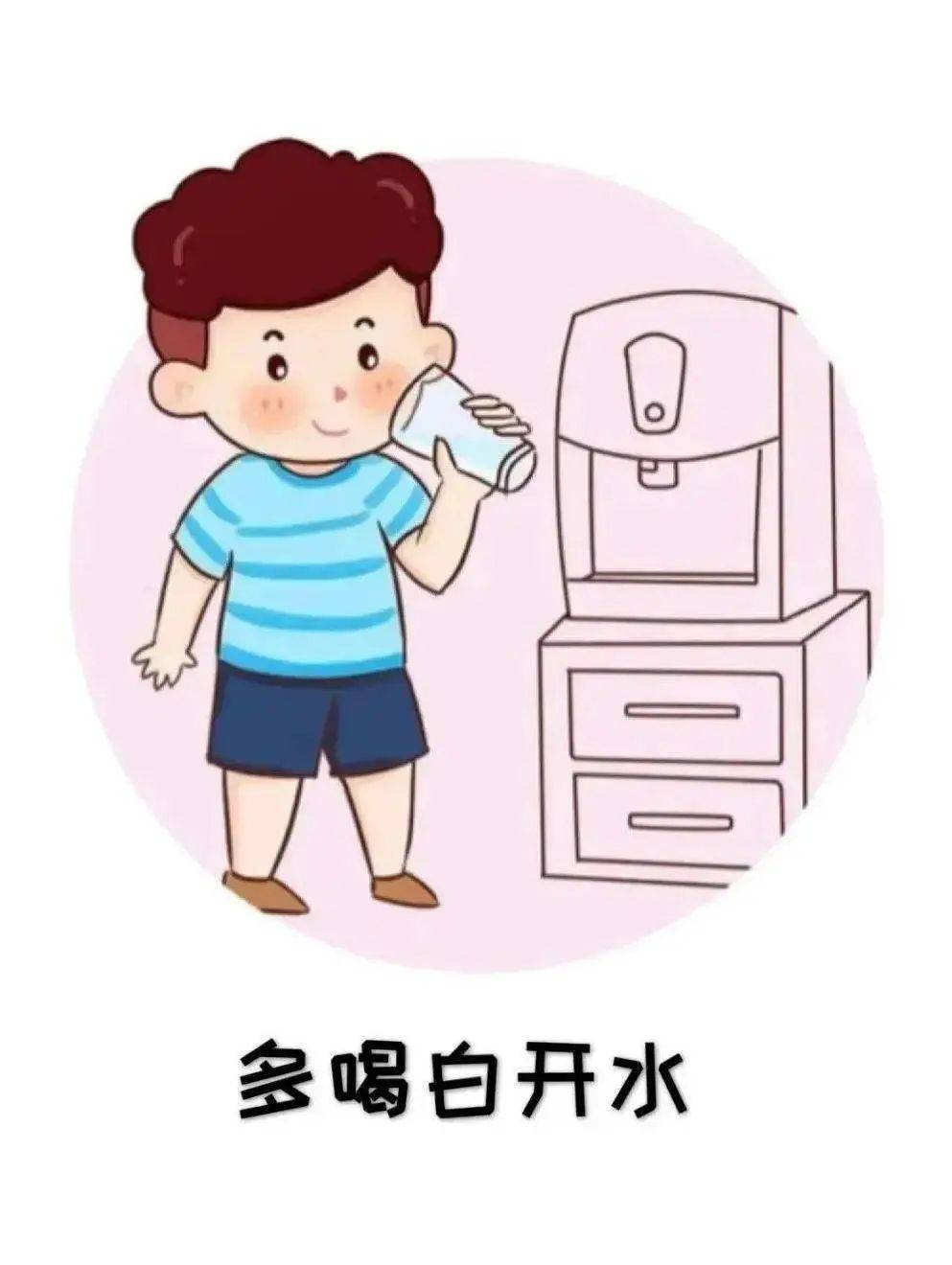 正确喝水安全图片图片