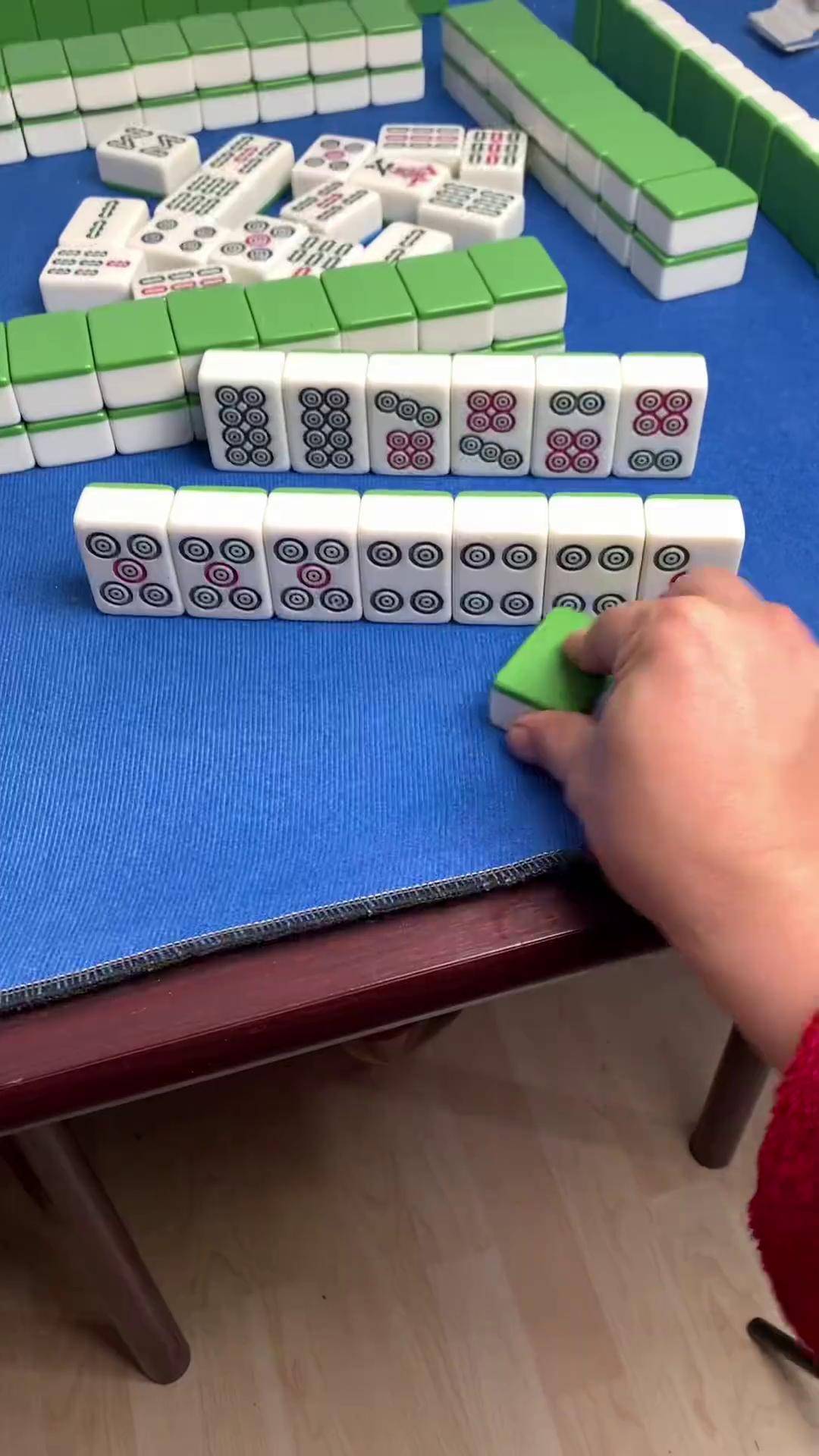 七筒能胡吗清一色 打麻将 搓麻将