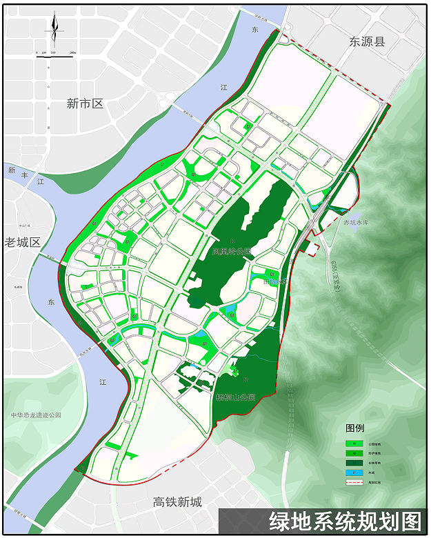 河源江东新区城市建设起步区控制详细规划(草案)
