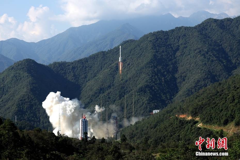 9月19日9时14分,中国在西昌卫星发射中心用长征三号乙运载火箭与远征