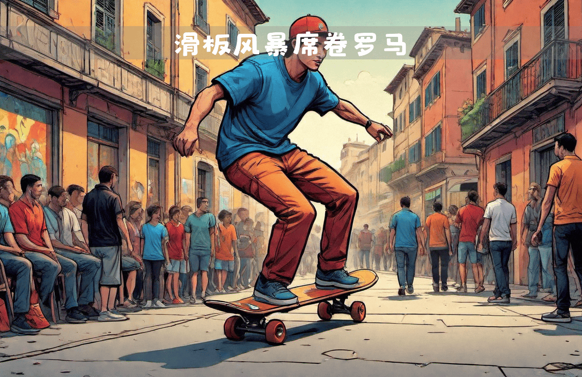 滑板舰队席卷罗马 2024 world skate games 街式赛事激战回眸