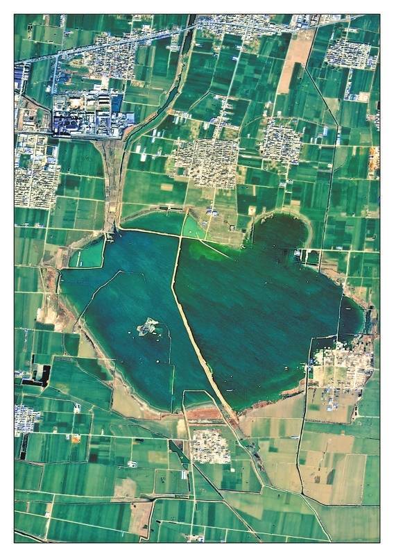 卫星看"南水" 润民十年间丨2018年以来,辉县市地下水位上升4