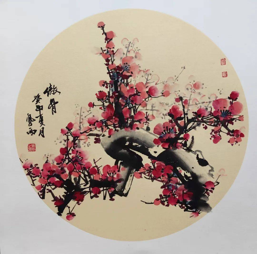 国画梅花小品 清新图片