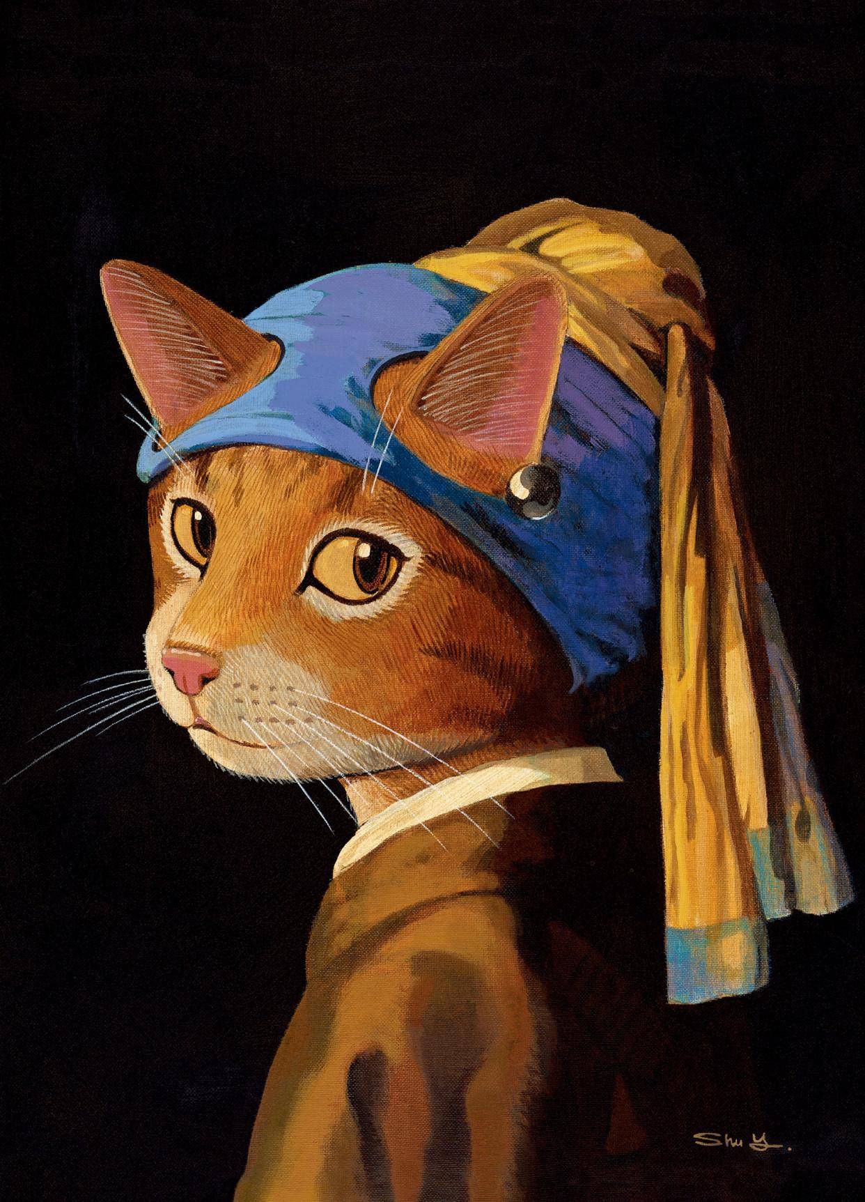 当猫咪变成了世界名画的主人公_山本修_原作_世纪