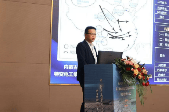 内蒙古电力经济技术研究院规划评审部高级咨询师李晔作报告-"内蒙古新
