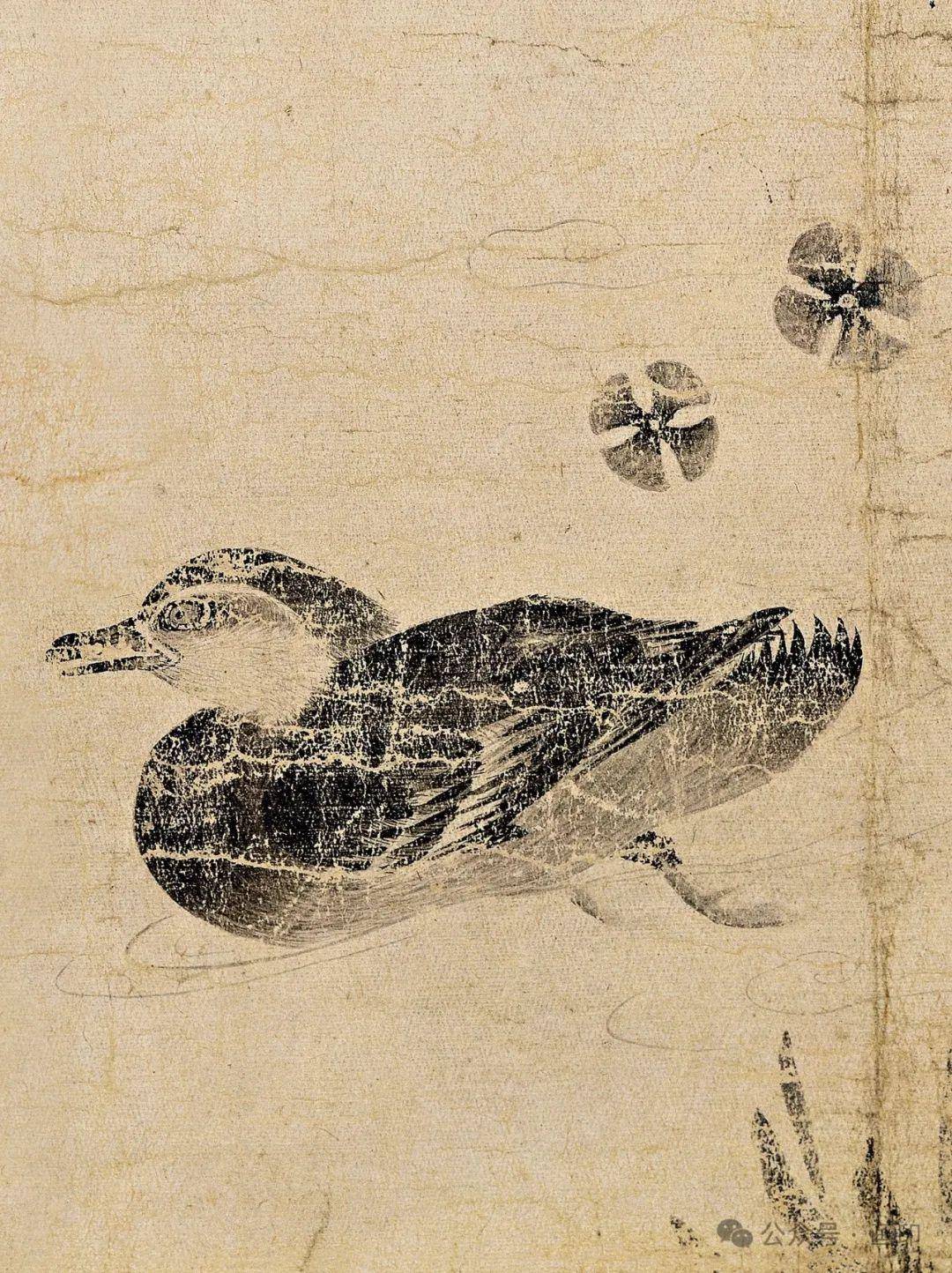 宋· 赵佶《池塘晚秋图》_搜狐网