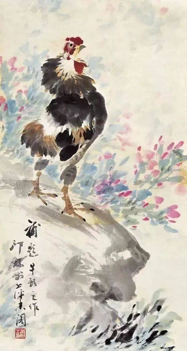 绝美50幅鸡画素材