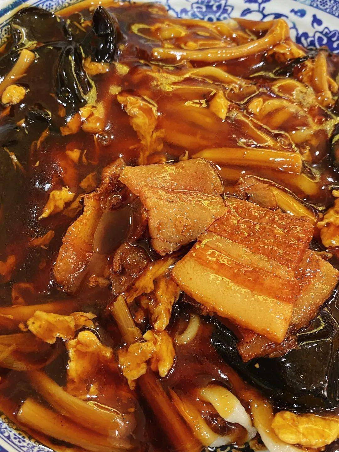 招牌打卤面完全可以