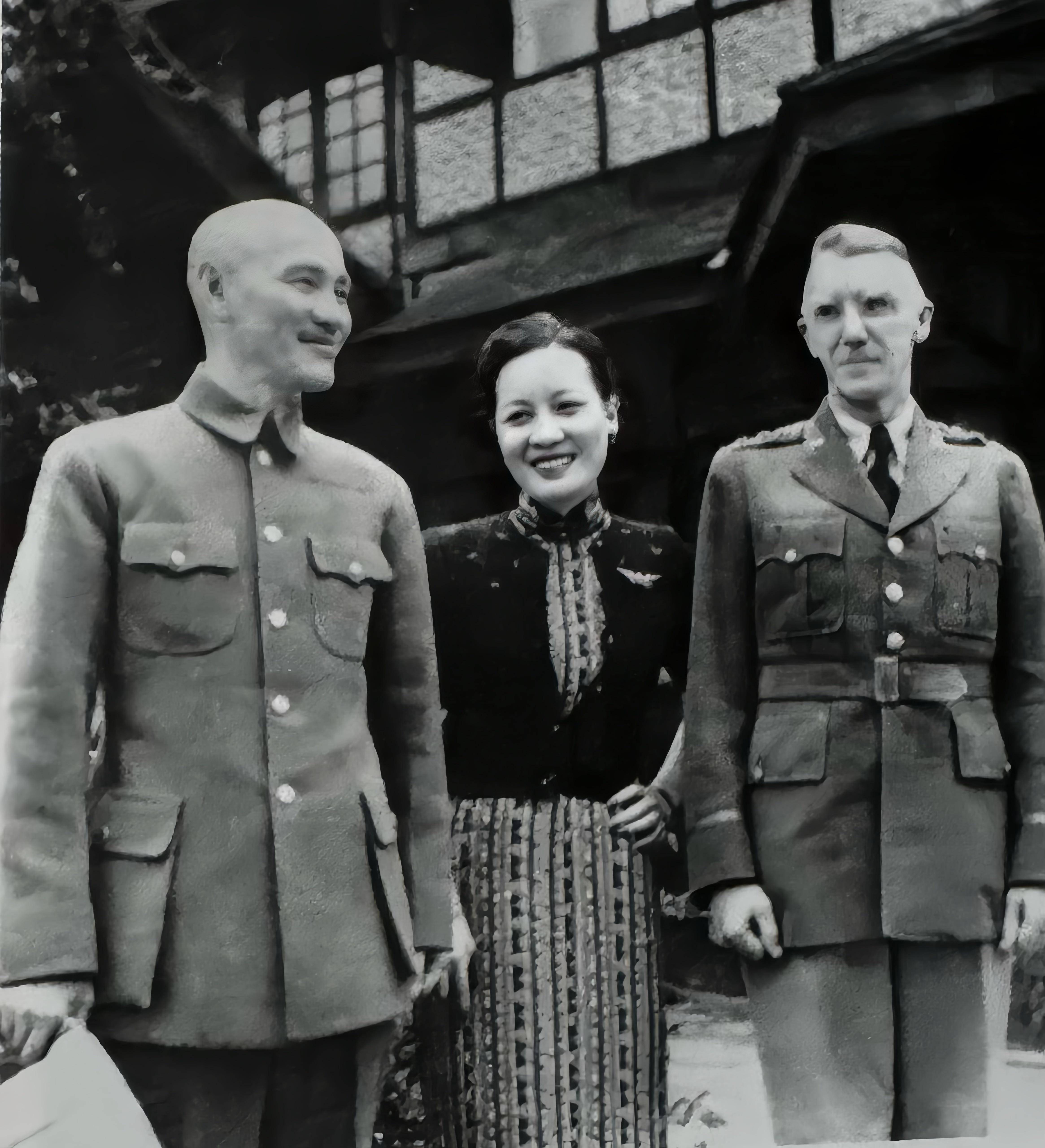 第八张曾悬挂于重庆_蒋介石_美国_陈洁如