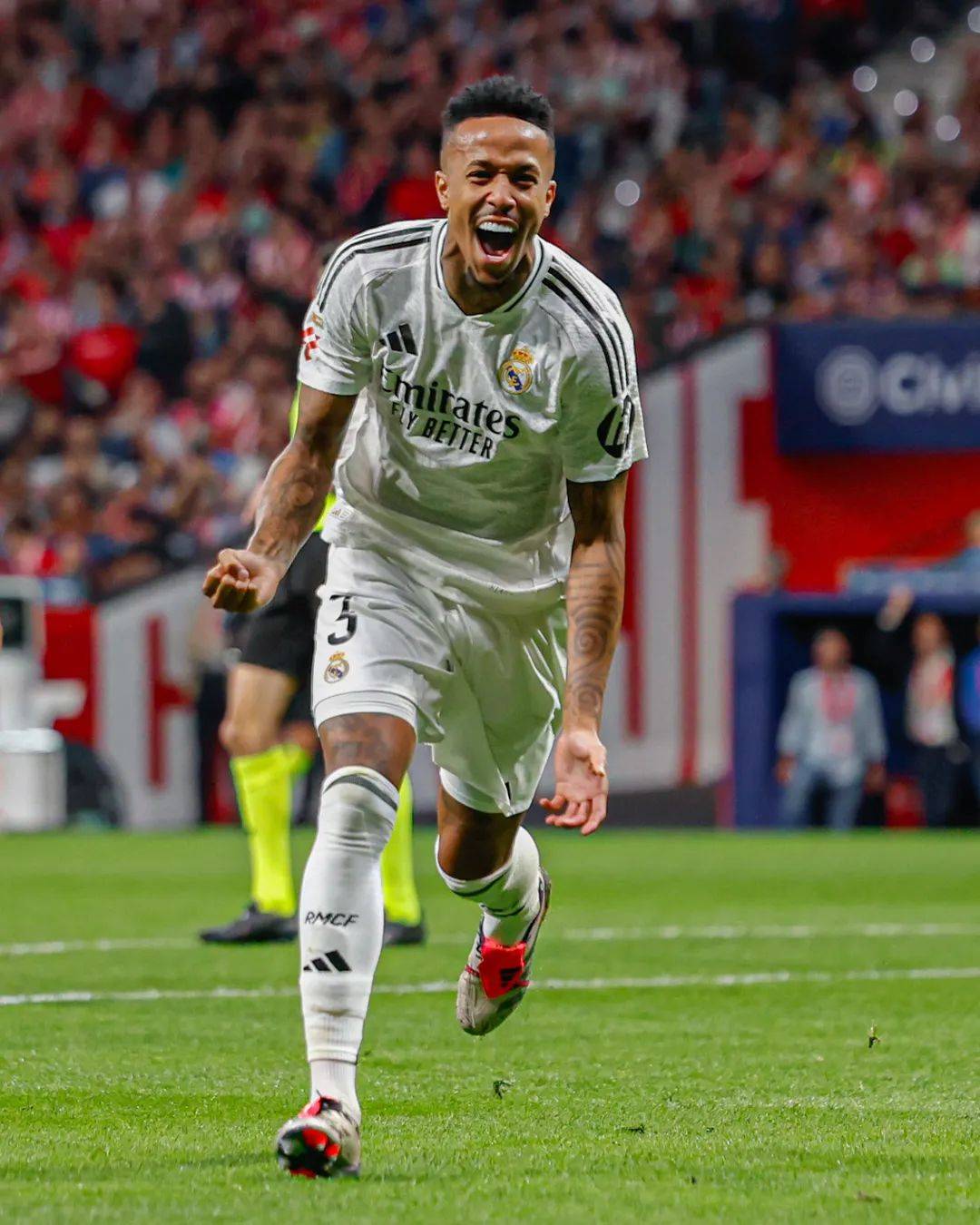 米利唐抽射破门,皇马客场1-1战平马竞