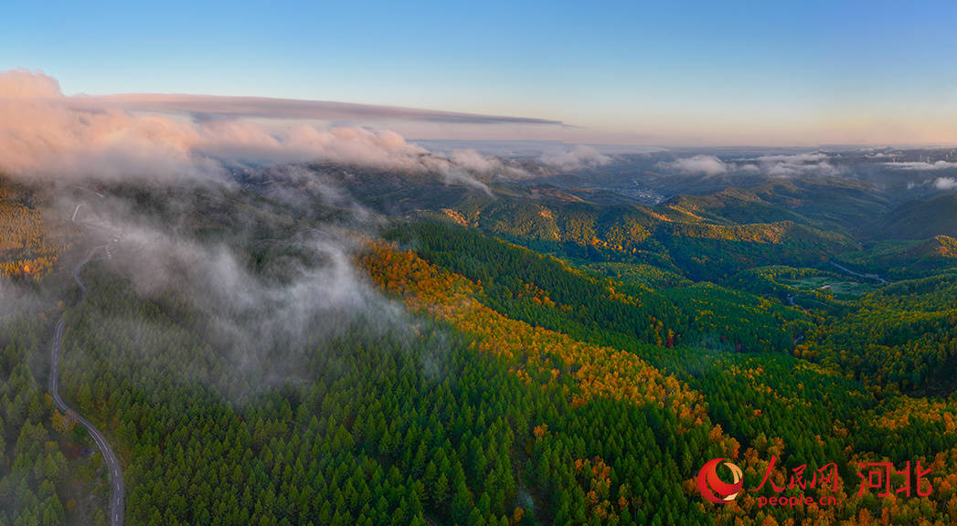 承德木兰围场五道沟秋景美如画