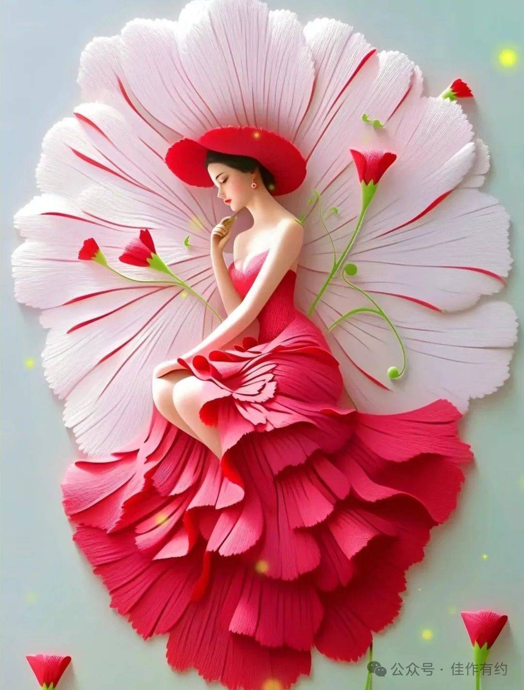 如花=如花在野,温柔热烈什么意思