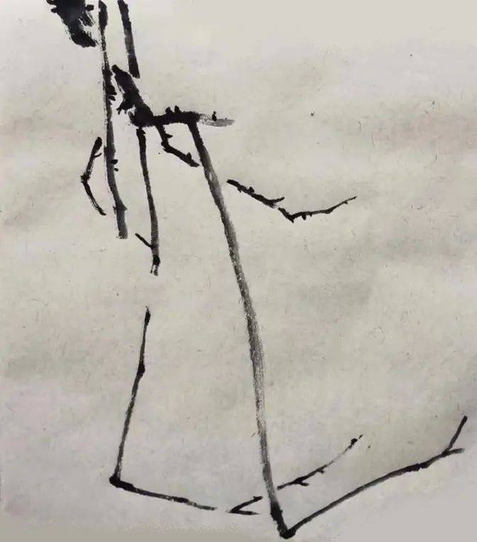 【国画教程】写意《墨梅》画法