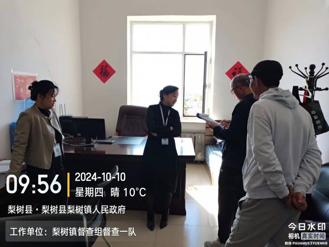 统筹安排部署 有序推动落实——梨树镇10月10日重点工作纪实