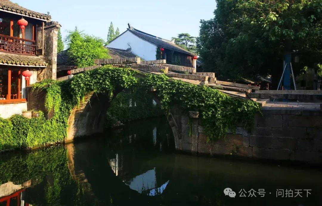 周庄的古桥_拱桥_单孔_双桥
