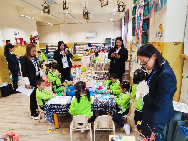 盘龙区东华幼儿园接待曲靖市陆良县马街镇园长,教师观摩交流活动