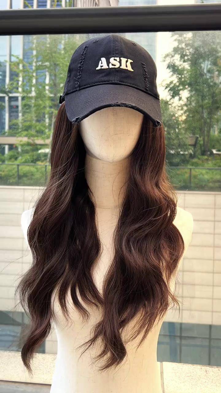 帽子假发假发发型这个帽子好好看 美出高级感